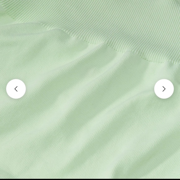 NWT NIKE CHILL KNIT BODYSUIT GREEN STRETCH LARGE - Picture 4 of 5